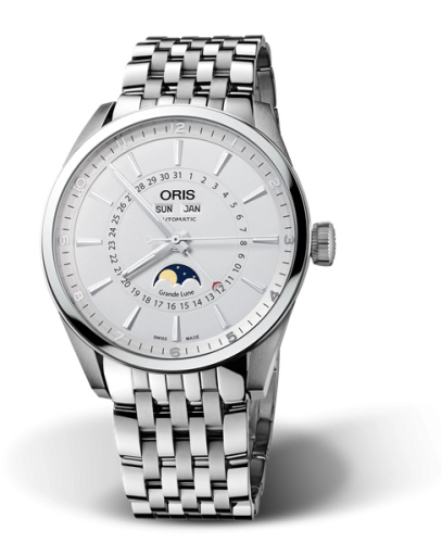 Oris 01 915 7643 4051-07 8 21 80 : Artix Complication Stainless Steel / Silver / Bracelet